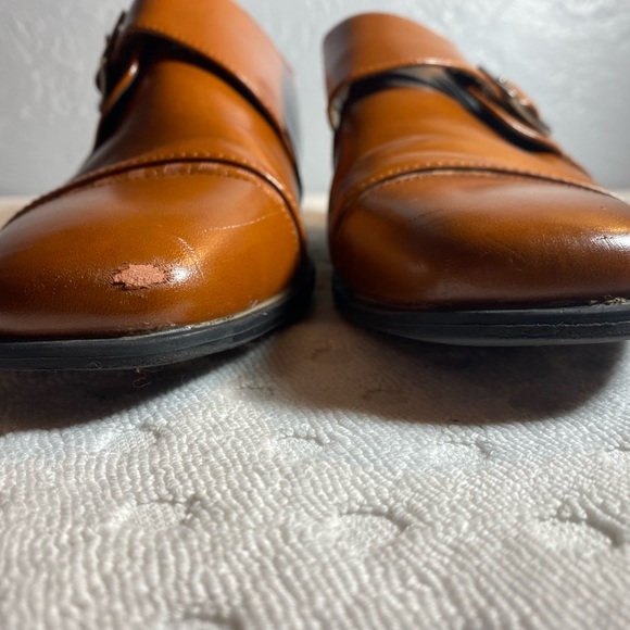 STACY ADAMS KIDS MACMILLIAN 
Cap Toe Monk Strap Dress Shoe - Picture 4 of 16